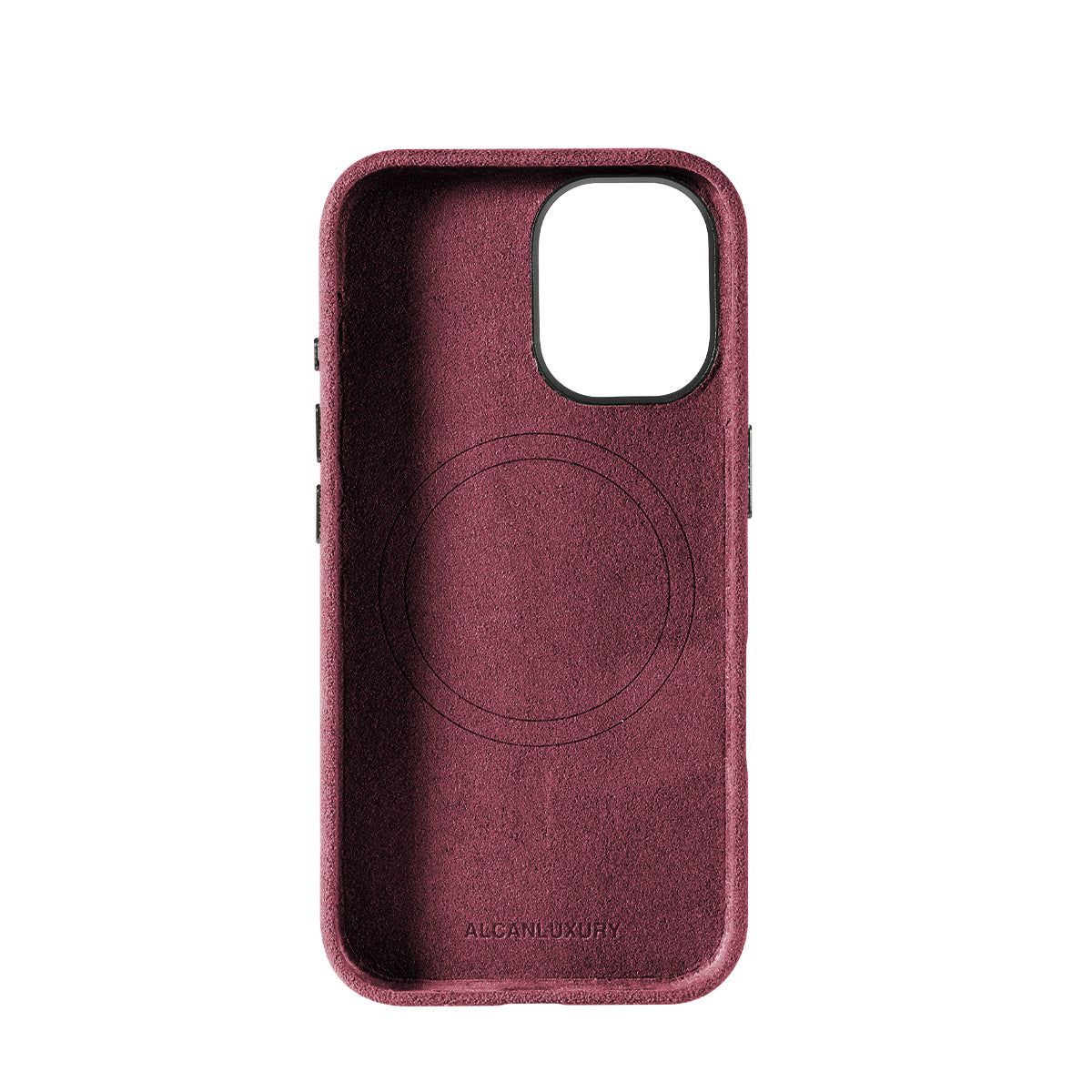 iPhone 16 - Alcantara Case - Wine Red