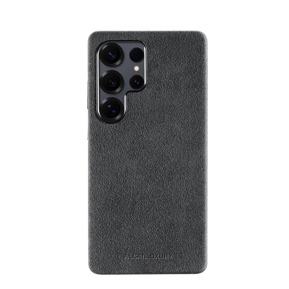 Samsung Galaxy S25 Ultra - Alcantara Case - Space Grey