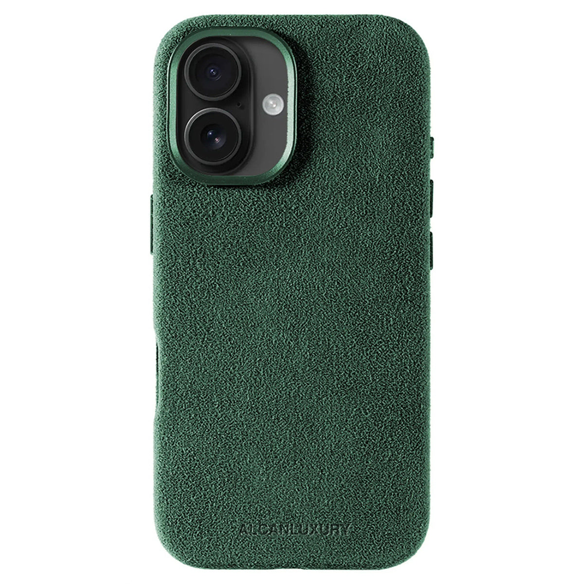 iPhone 16 - Alcantara Case - Midnight Green