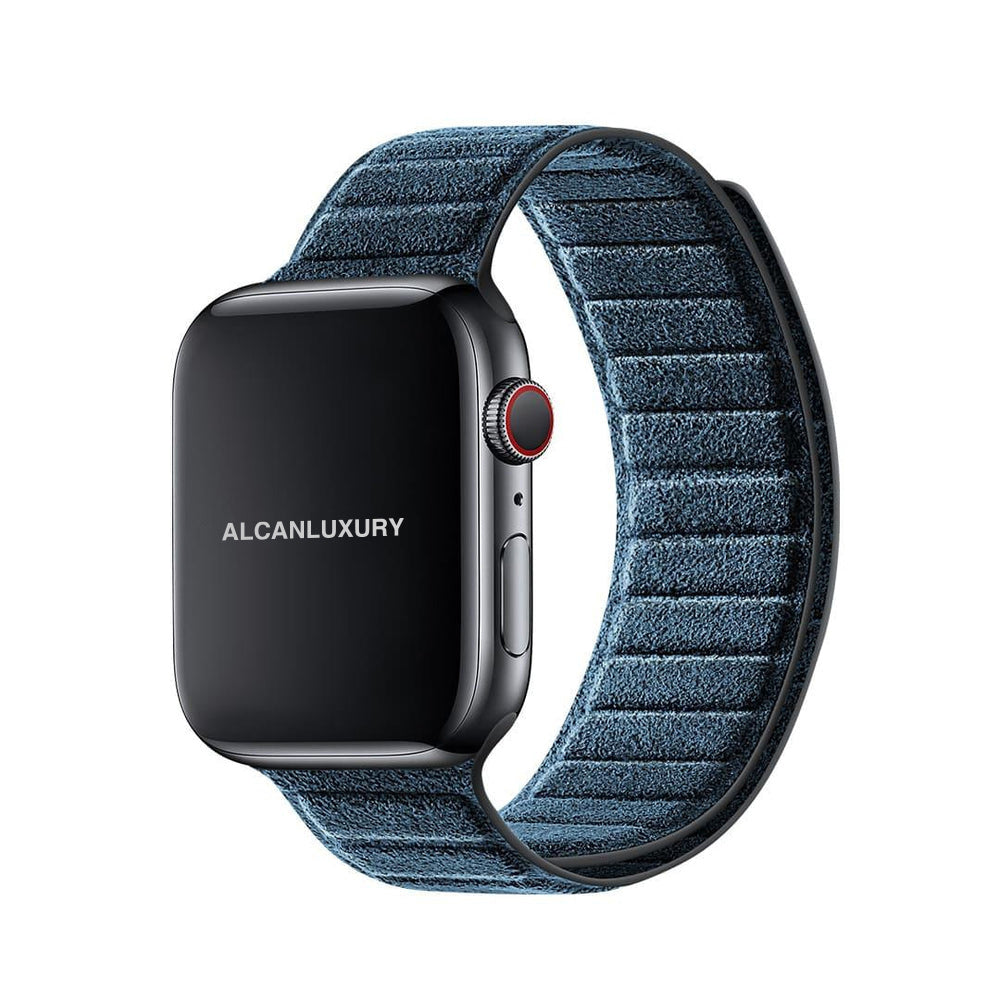 Alcantara Apple Watch Band - Ocean Blue - 38/40/41/42mm