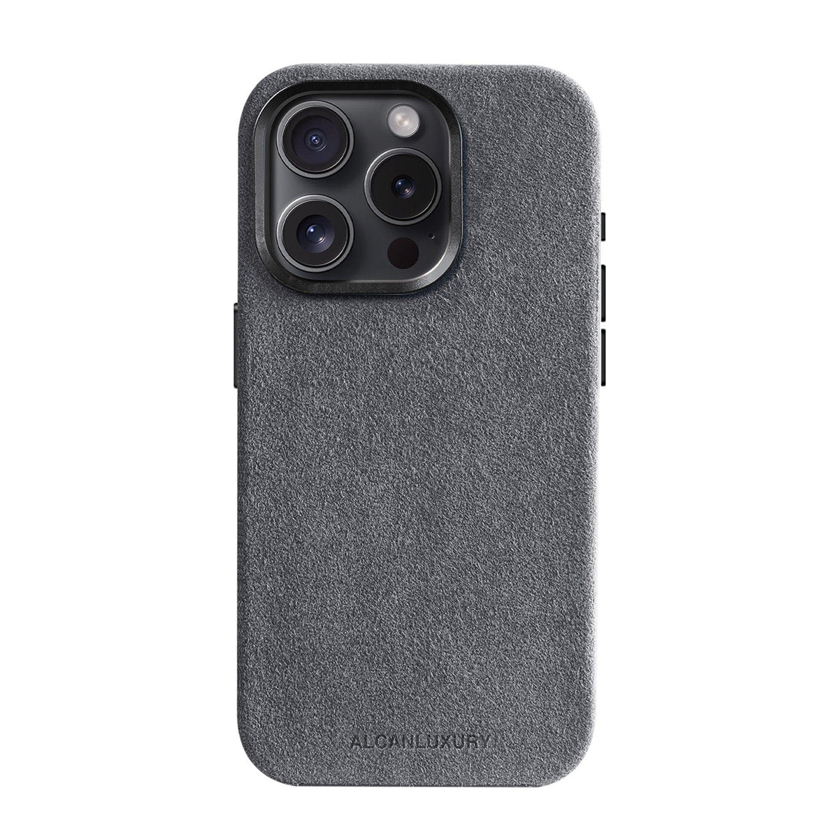 iPhone 15 Pro - Alcantara Case - Nardo Grey