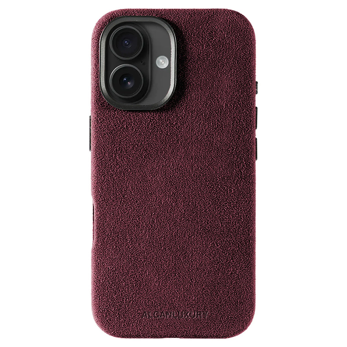 iPhone 16 - Alcantara Case - Wine Red