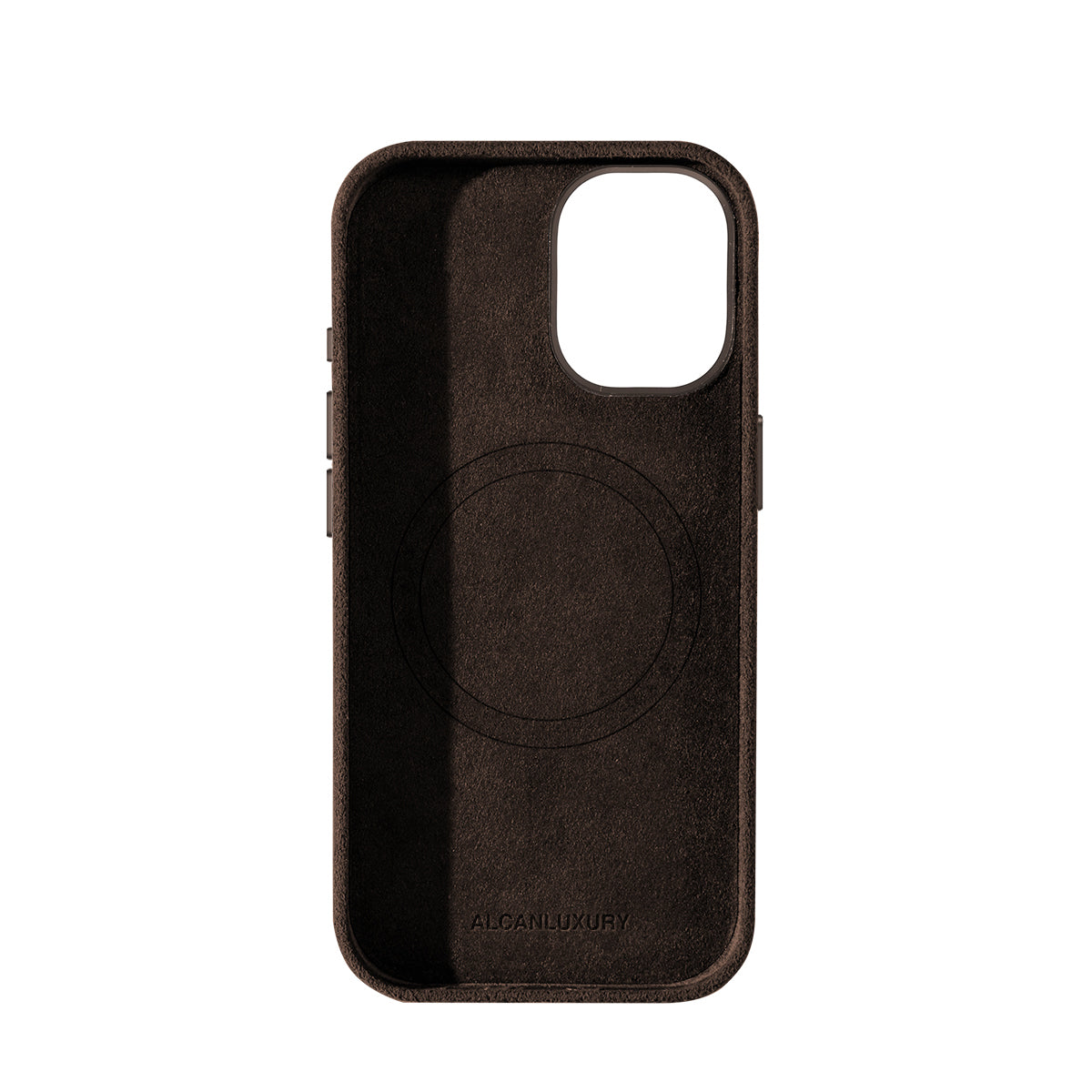 iPhone 17 - Alcantara Case - Chocolate Brown