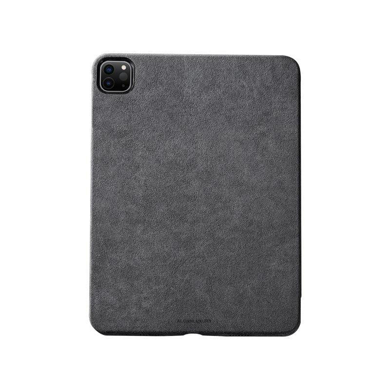 Alcantara iPad Pro 2024-2025 (13 inch) Hoes - Space Grey