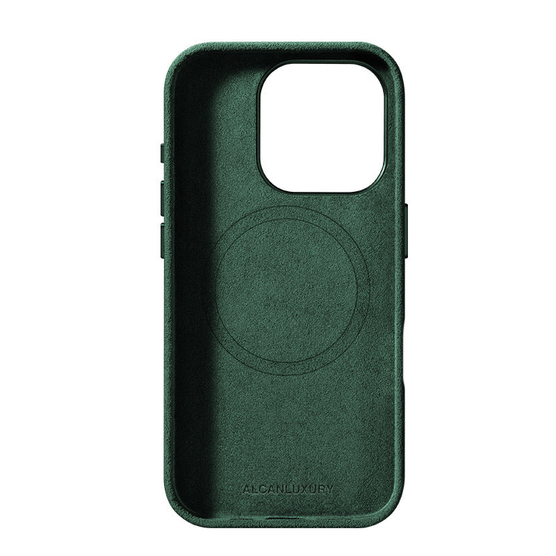 iPhone 16 Pro Max - Alcantara Case - Midnight Green