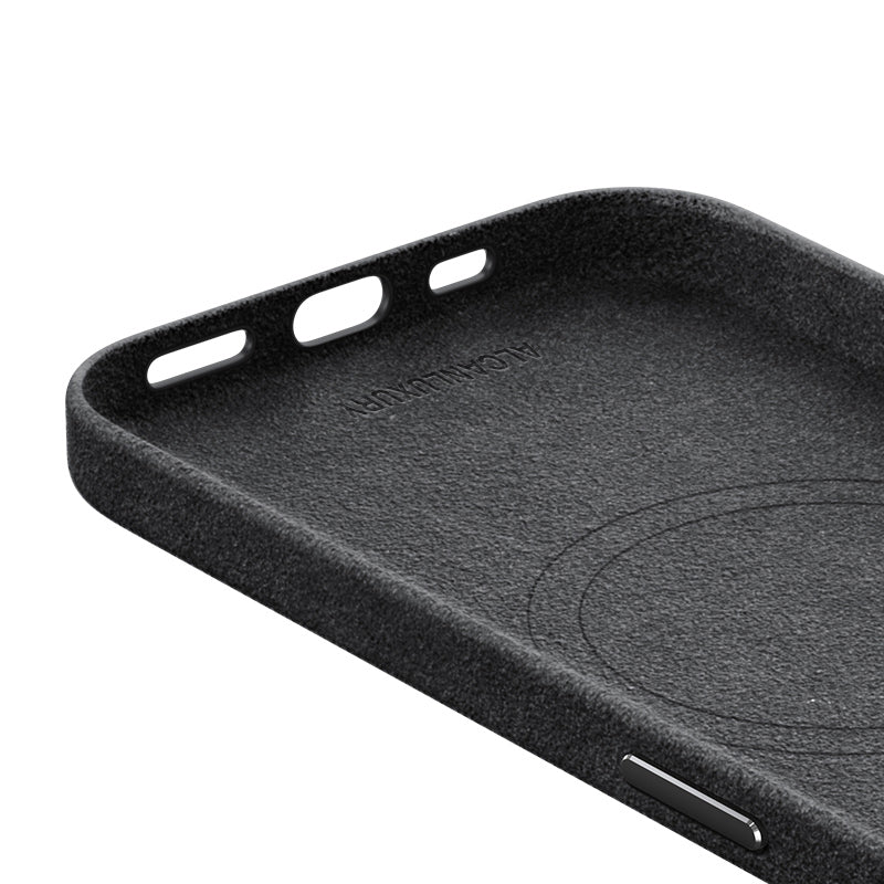 iPhone 15 Pro Max - Alcantara Case - Space Grey
