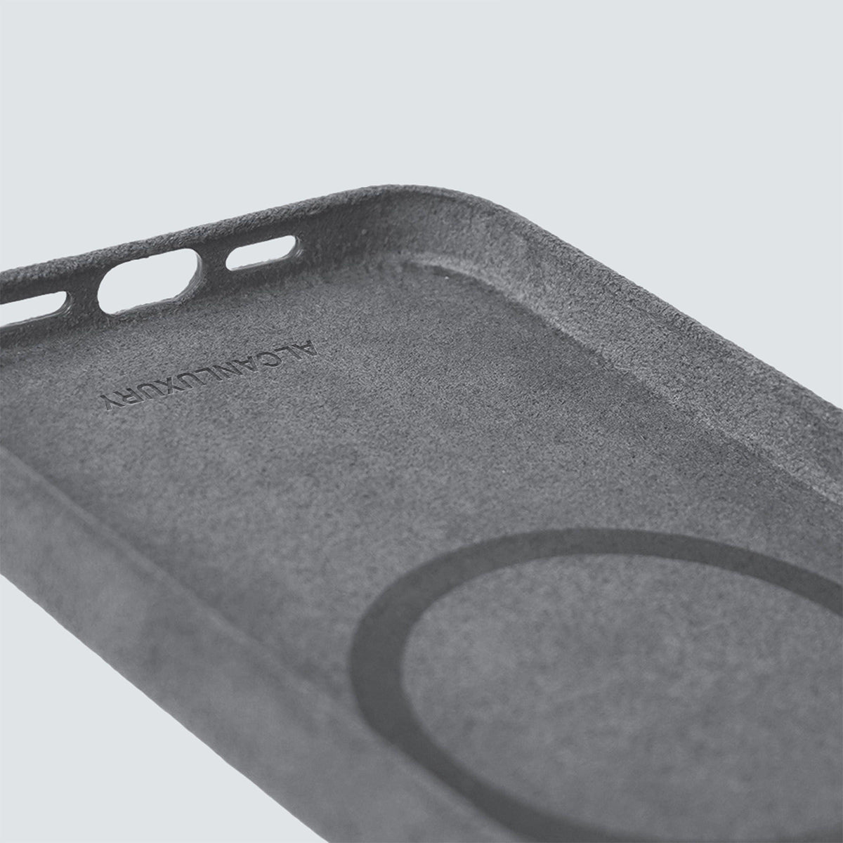 iPhone 13 Pro - Alcantara Case - Nardo Grey
