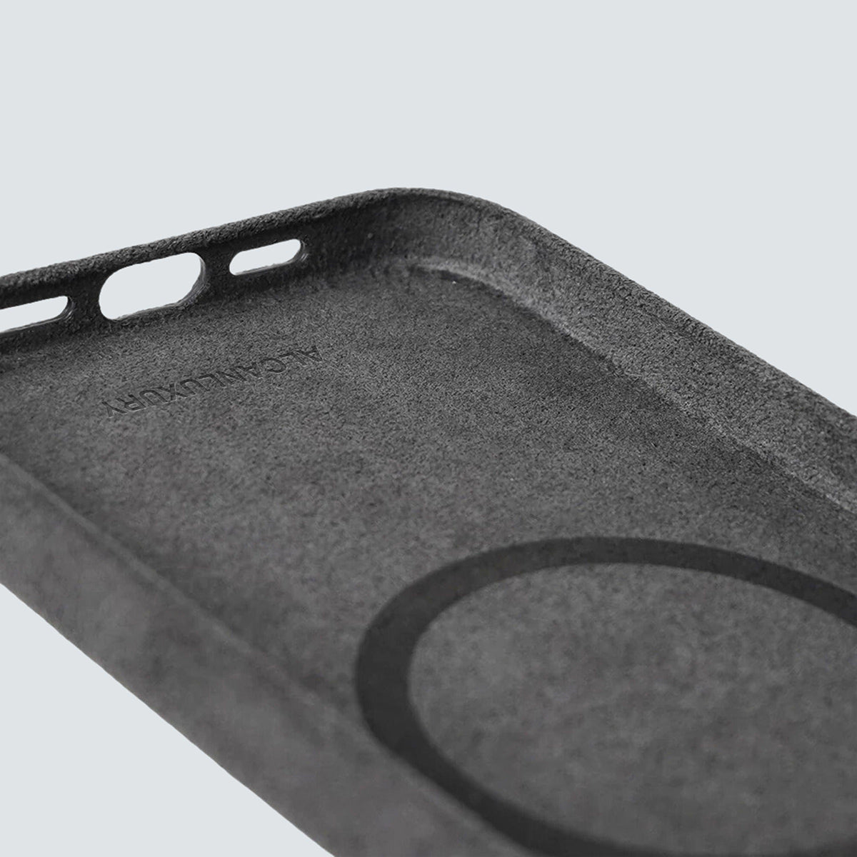 iPhone 14 Plus - Alcantara Case - Space Grey