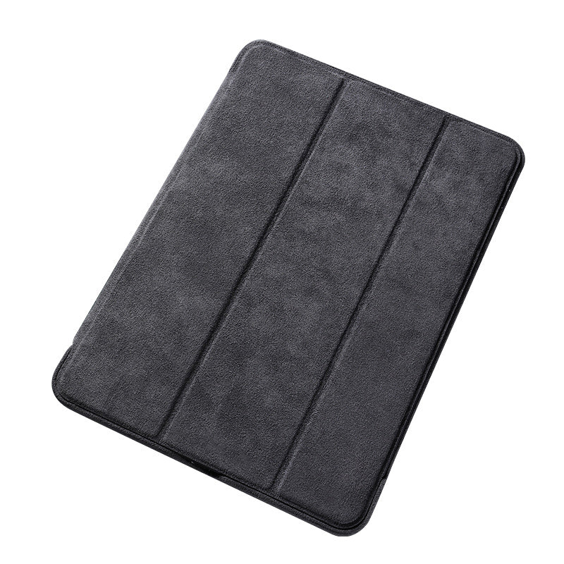 Alcantara iPad Pro 2024-2025 (13 inch) Hoes - Space Grey