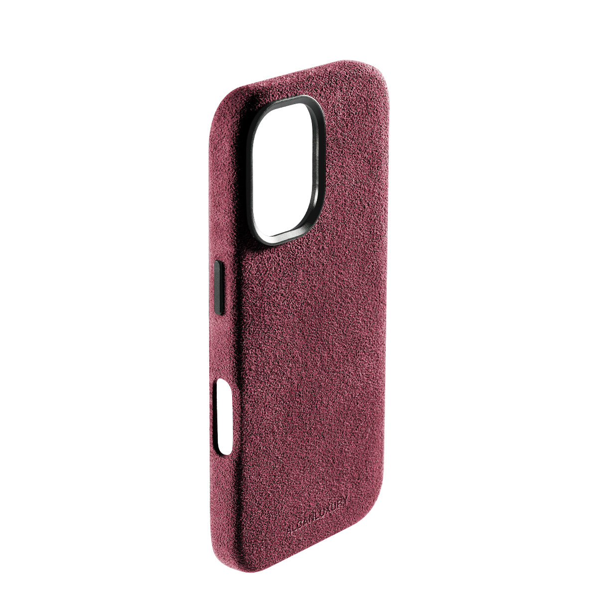 iPhone 15 Pro Max - Alcantara Case - Wine Red