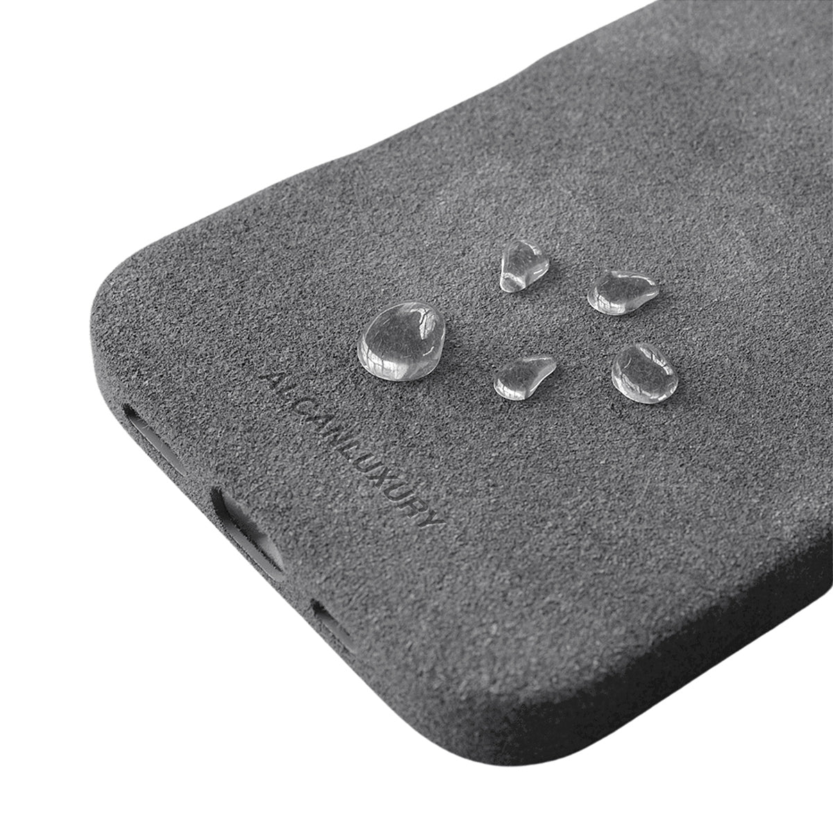 iPhone 16 - Alcantara Case - Nardo Grey