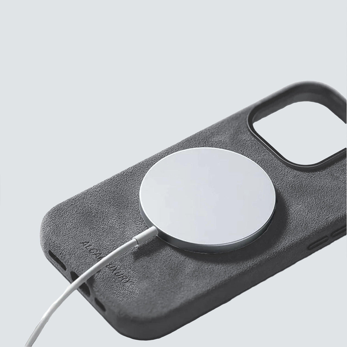 iPhone 13 Pro - Alcantara Case - Nardo Grey