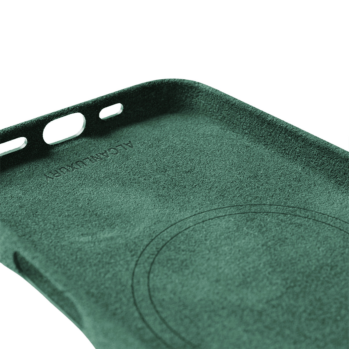 iPhone 16 Pro Max - Alcantara Case - Midnight Green