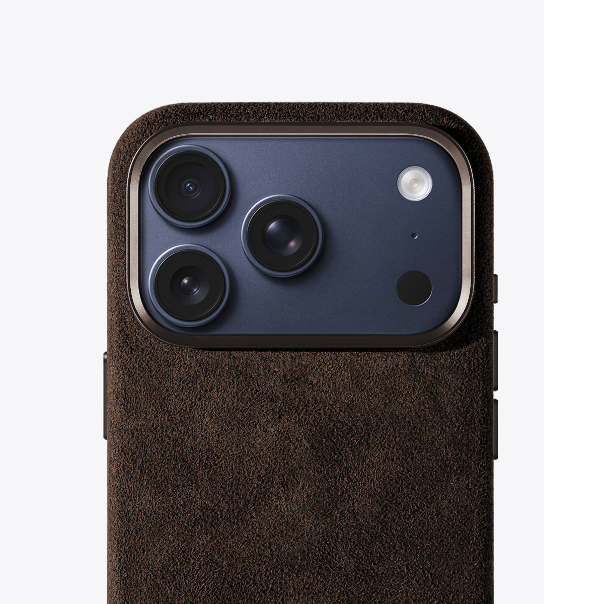 iPhone 17 Pro - Alcantara Case - Chocolate Brown