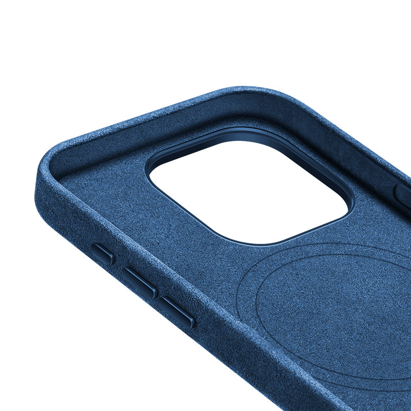 iPhone 16 Pro Max - Alcantara Case - Ocean Blue