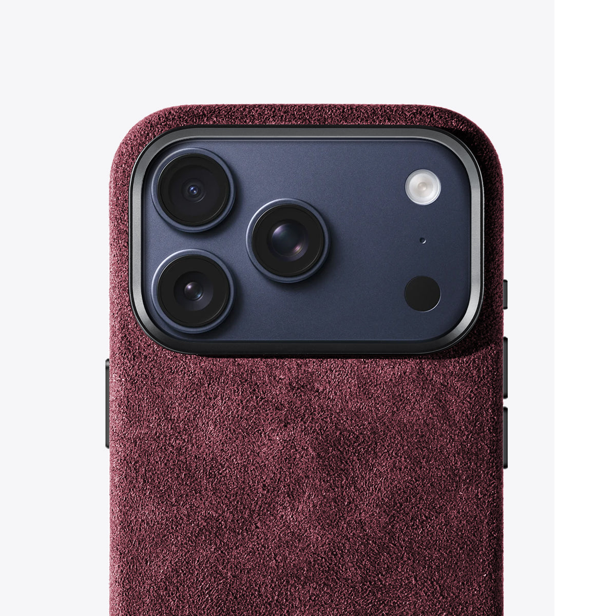 iPhone 17 Pro Max - Alcantara Case - Wine Red