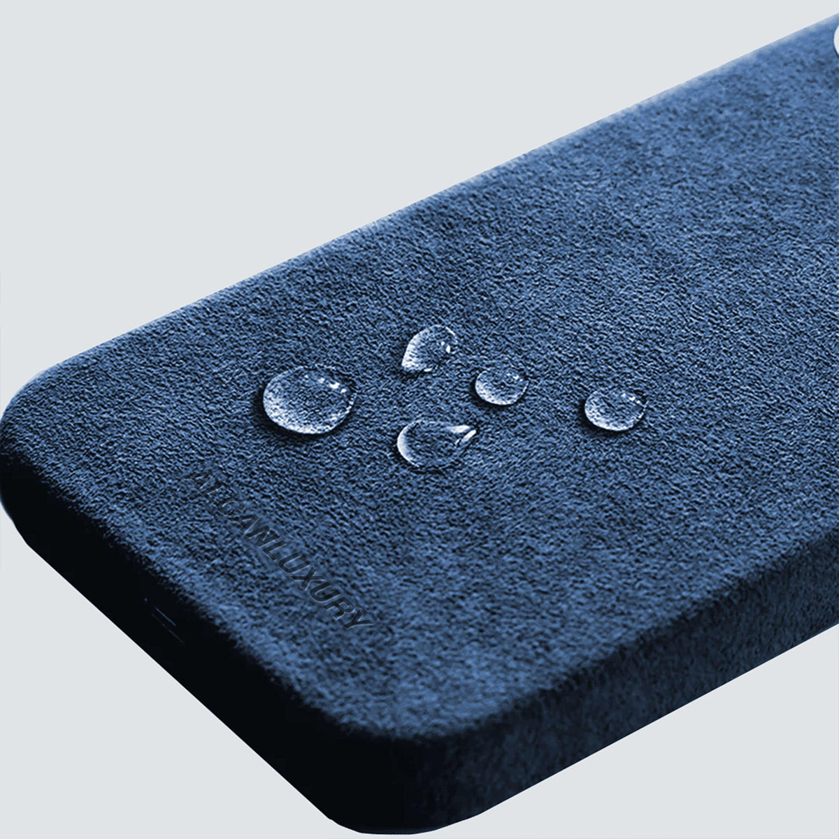 iPhone 13 Pro Max - Alcantara Case - Ocean Blue
