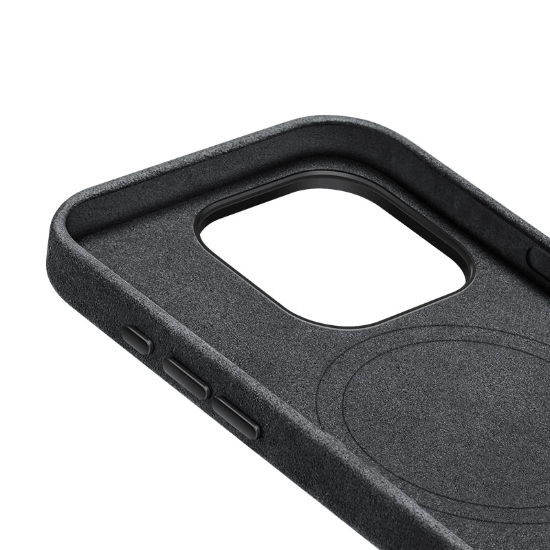 iPhone 15 Pro Max - Alcantara Case - Space Grey