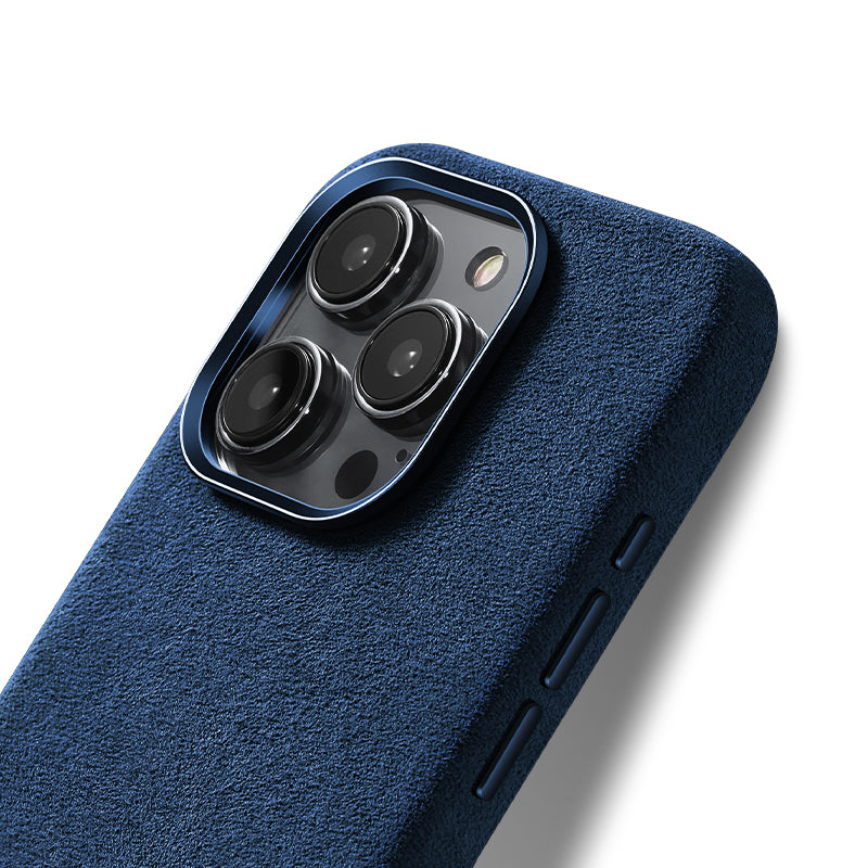 iPhone 15 Pro - Alcantara Case - Ocean Blue