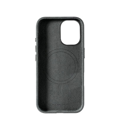iPhone 16 - Alcantara Case - Space Grey