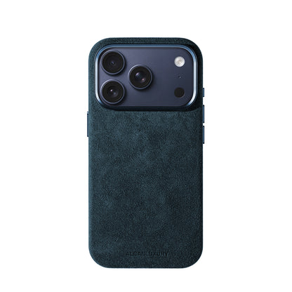 iPhone 17 Pro - Alcantara Case - Navy Blue