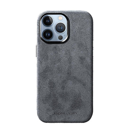 iPhone 13 Pro Max - Alcantara Case - Nardo Grey
