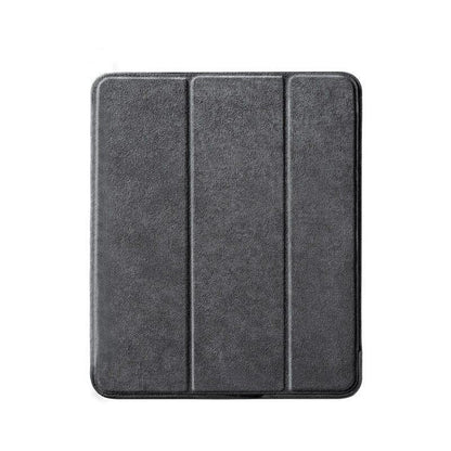 Alcantara iPad Pro 2024-2025 (13 inch) Hoes - Space Grey