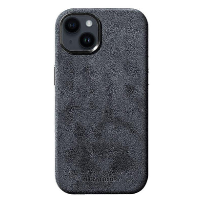 iPhone 14 Plus - Alcantara Case - Space Grey