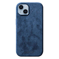 iPhone 14 Plus - Alcantara Case - Ocean Blue