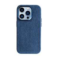 iPhone 14 Pro - Alcantara Case - Ocean Blue