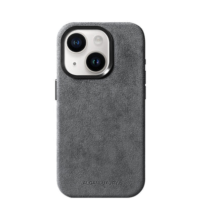 iPhone 15 Plus - Alcantara Case - Nardo Grey