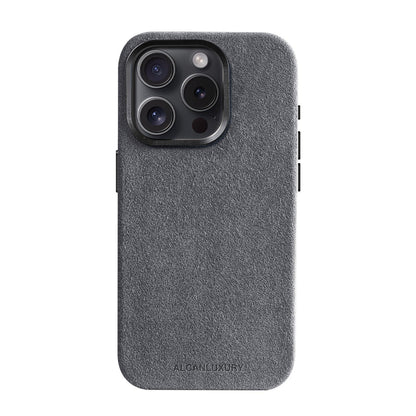 iPhone 15 Pro Max - Alcantara Case - Nardo Grey