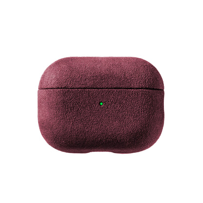 AirPods Pro (2nd Generation) Alcantara Case - Wine Red