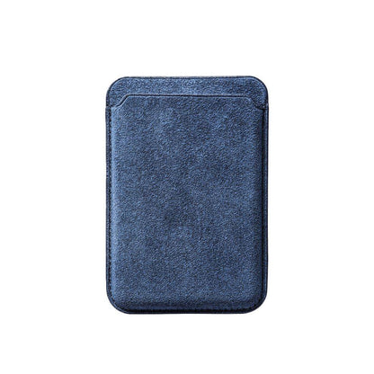 Alcantara MagSafe Wallet - Ocean Blue