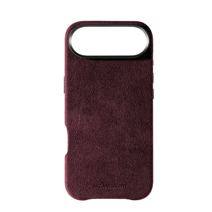 iPhone 17 Air - Alcantara Case - Wine Red
