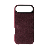 iPhone 17 Air - Alcantara Case - Wine Red
