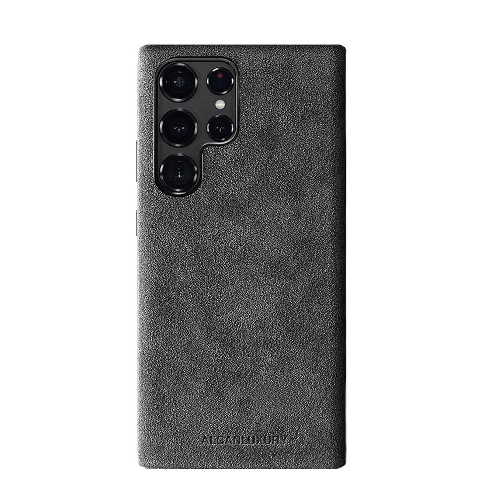 Samsung Galaxy S24 Ultra - Alcantara Case - Space Grey
