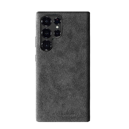 Samsung Galaxy S24 Ultra - Alcantara Case - Space Grey