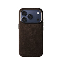 iPhone 17 Pro - Alcantara Case - Chocolate Brown