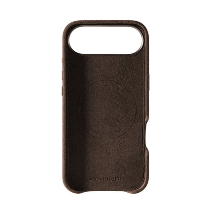 iPhone 17 Air - Alcantara Case - Chocolate Brown
