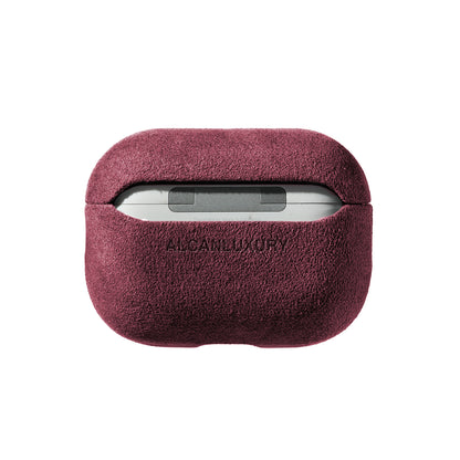 AirPods Pro (3rd Generation) Alcantara Case - Wine Red
