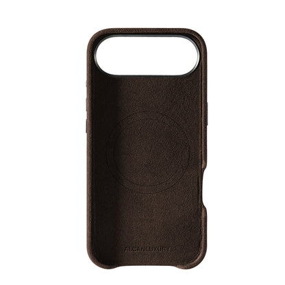 iPhone 17 Air - Alcantara Case - Chocolate Brown