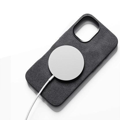 iPhone 16 Plus - Alcantara Case - Space Grey