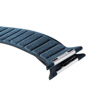 Alcantara Apple Watch Band - Ocean Blue - 38/40/41/42mm