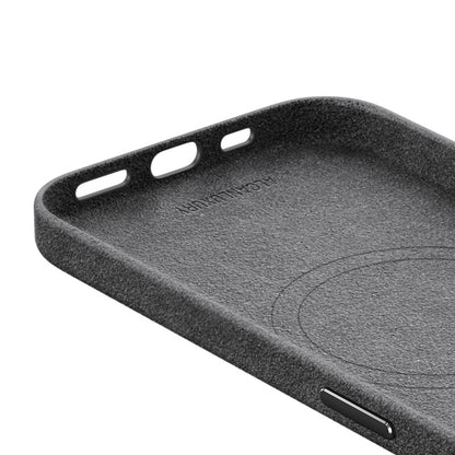 iPhone 15 Pro Max - Alcantara Case - Nardo Grey