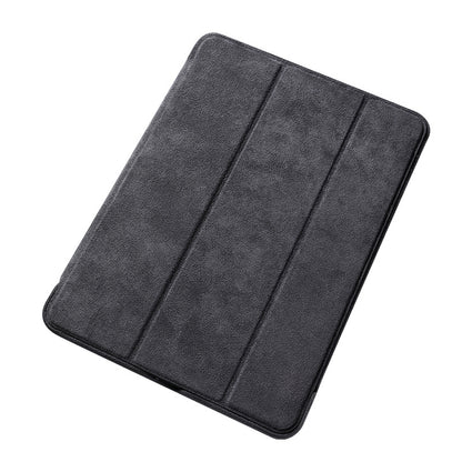 Alcantara iPad Pro 2024-2025 (13 inch) Hoes - Space Grey