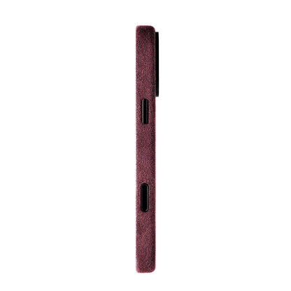 iPhone 17 Pro - Alcantara Case - Wine Red