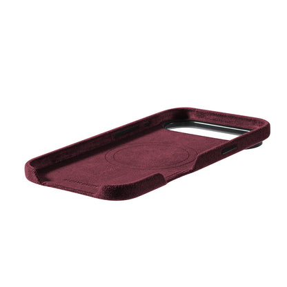 iPhone 17 Air - Alcantara Case - Wine Red