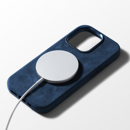 iPhone 15 Pro - Alcantara Case - Ocean Blue
