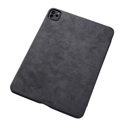 Alcantara iPad Pro 2024-2025 (13 inch) Hoes - Space Grey